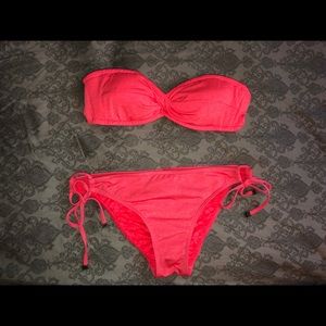 Hot pink Oakley bikini set